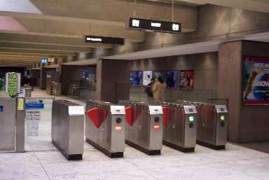 Bart entrance